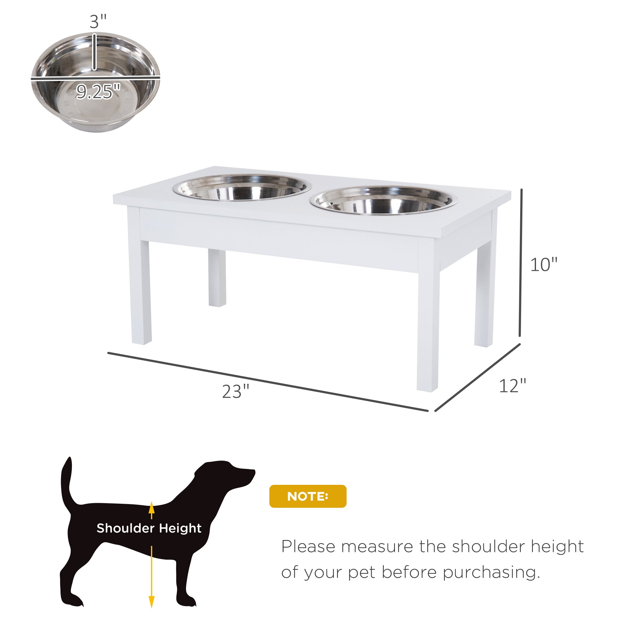 PawLuma Elevated Feeding Station