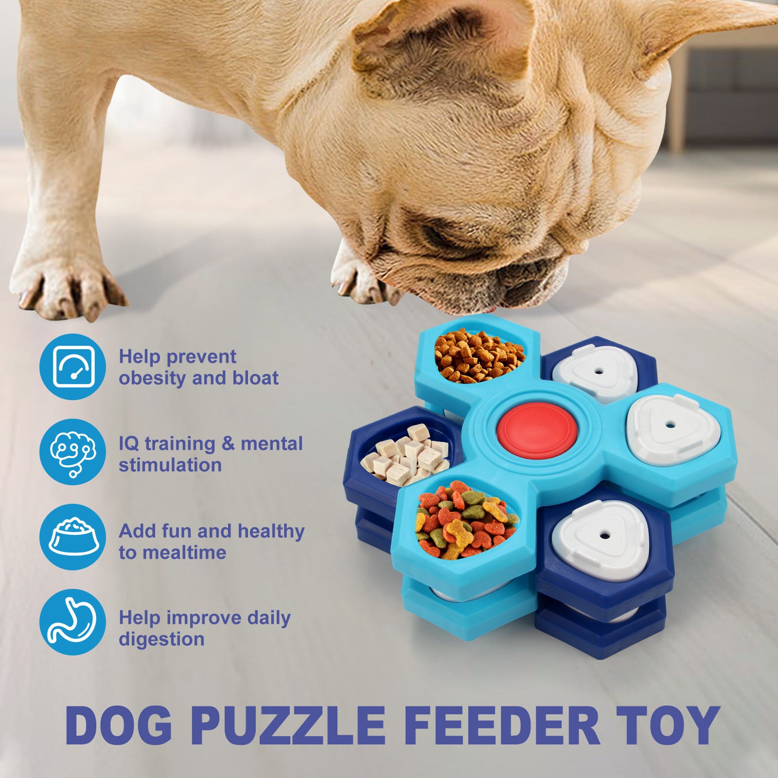 PawLuma Interactive Puzzle Feeder & Slow Bowl