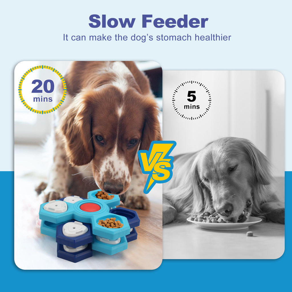 PawLuma Interactive Puzzle Feeder & Slow Bowl