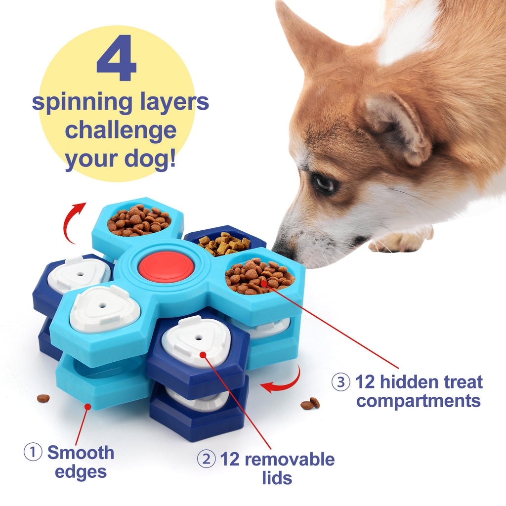PawLuma Interactive Puzzle Feeder & Slow Bowl