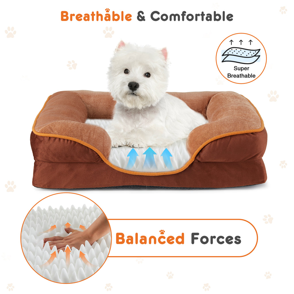 PawLuma Orthopedic Memory Foam Pet Bed